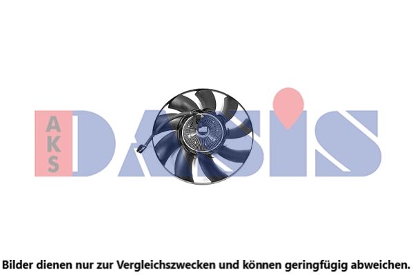 AKS DASIS 028006N - Kupplung, Kühlerlüfter