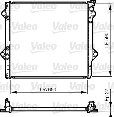 VALEO 735569 - Kühler, Motorkühlung