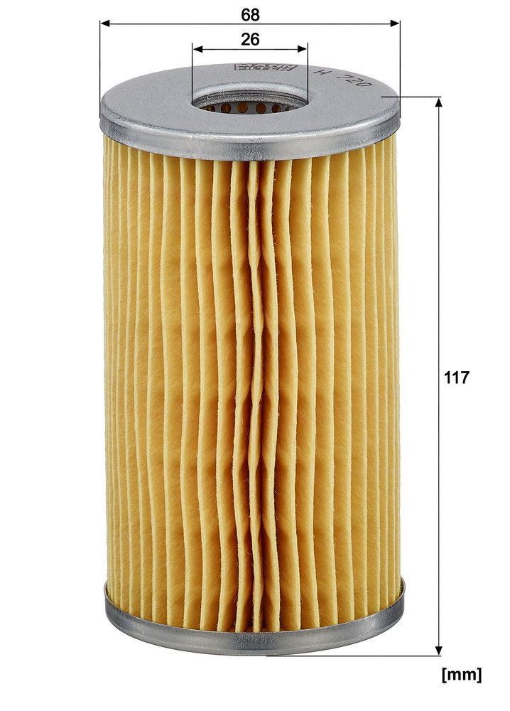 MANN-FILTER H 720 x - Ölfilter