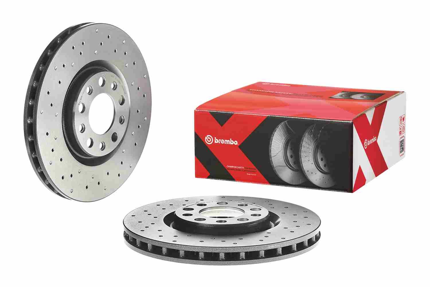 BREMBO 09.9363.2X - Bremsscheibe