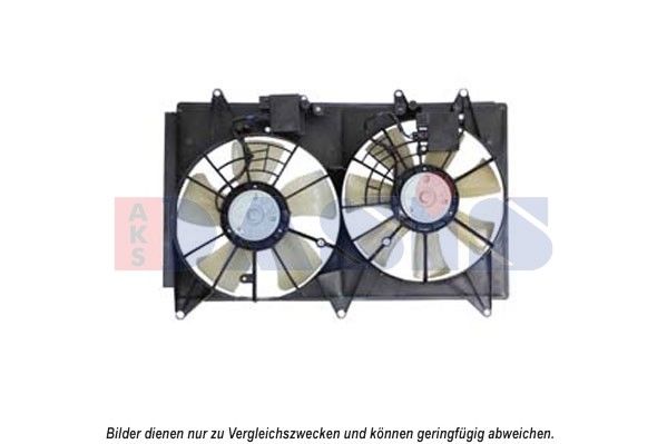 AKS DASIS 118041N - Lüfter, Motorkühlung