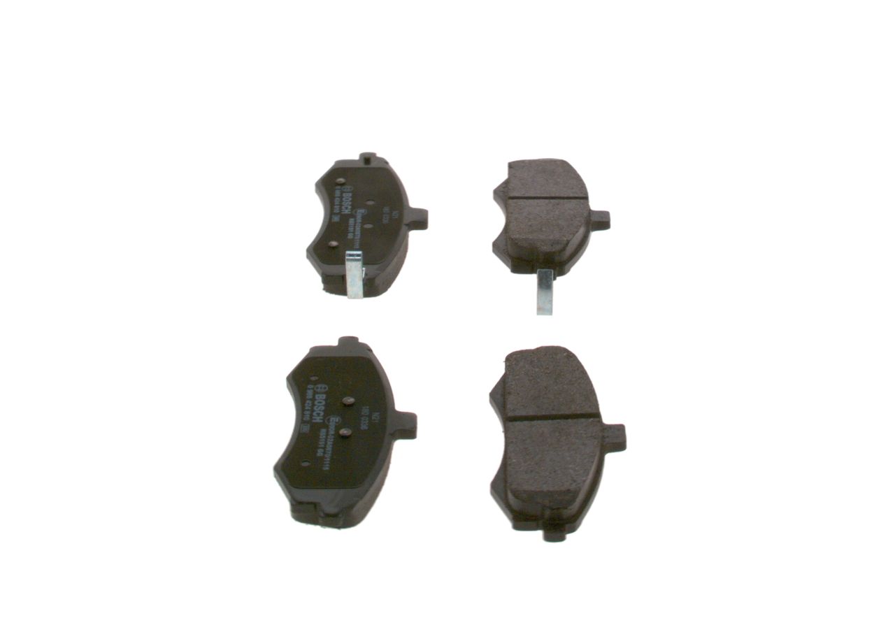 BOSCH 0 986 424 810 - Bremsbelagsatz, Scheibenbremse