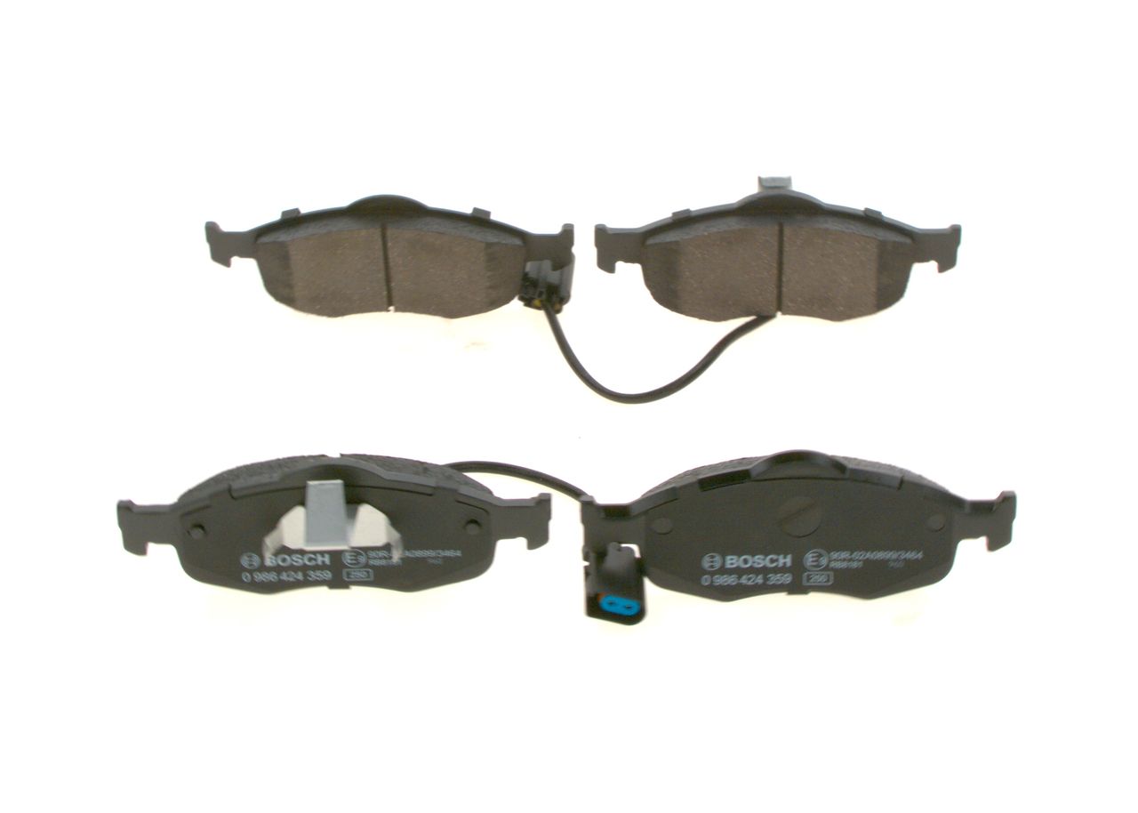 BOSCH 0 986 424 359 - Bremsbelagsatz, Scheibenbremse