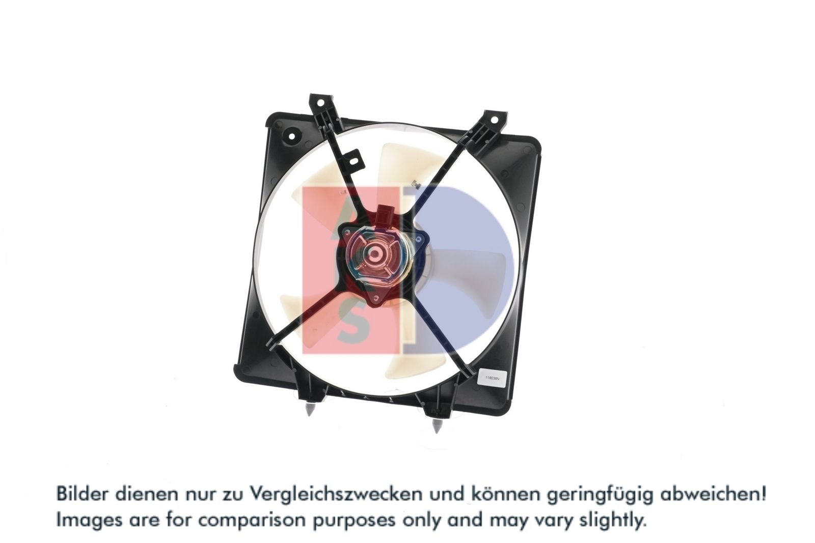 AKS DASIS 118038N - Lüfter, Motorkühlung