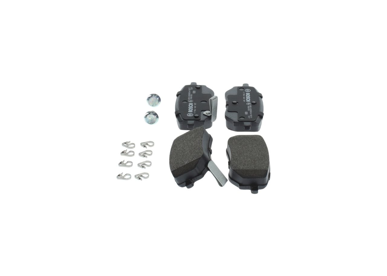 BOSCH 0 986 460 187 - Bremsbelagsatz, Scheibenbremse