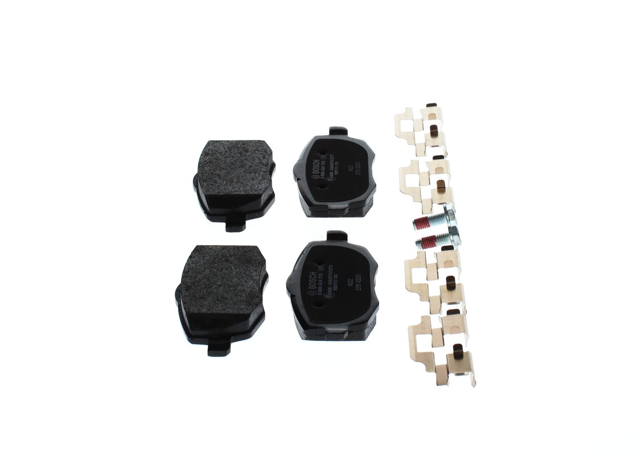 BOSCH 0 986 424 792 - Bremsbelagsatz, Scheibenbremse