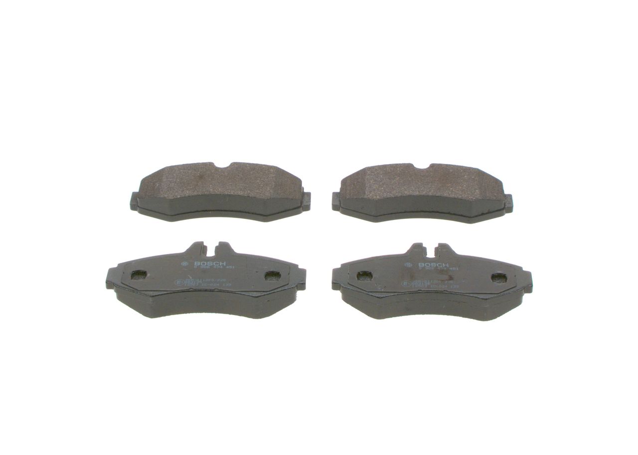 BOSCH 0 986 494 451 - Bremsbelagsatz, Scheibenbremse