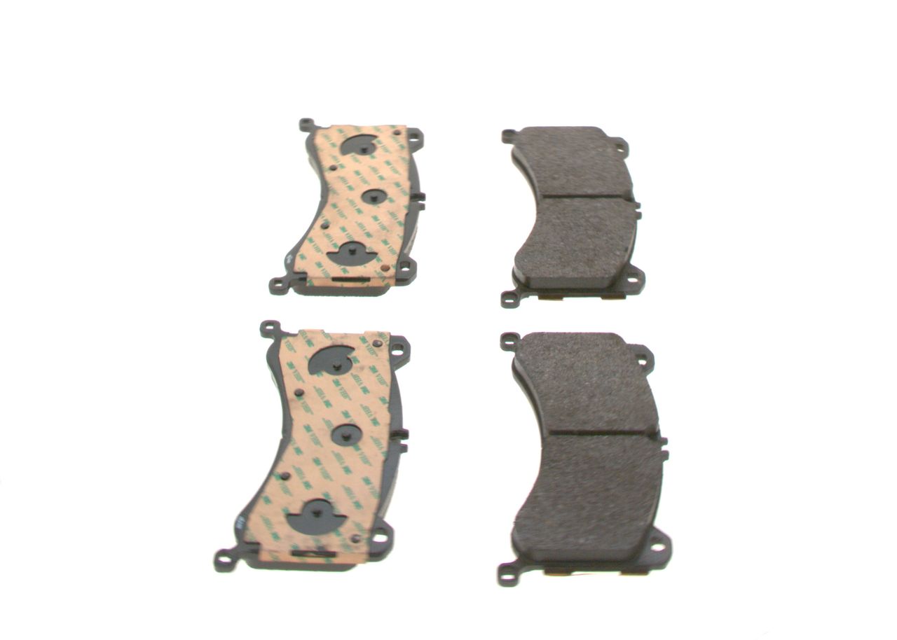 BOSCH 0 986 424 943 - Bremsbelagsatz, Scheibenbremse