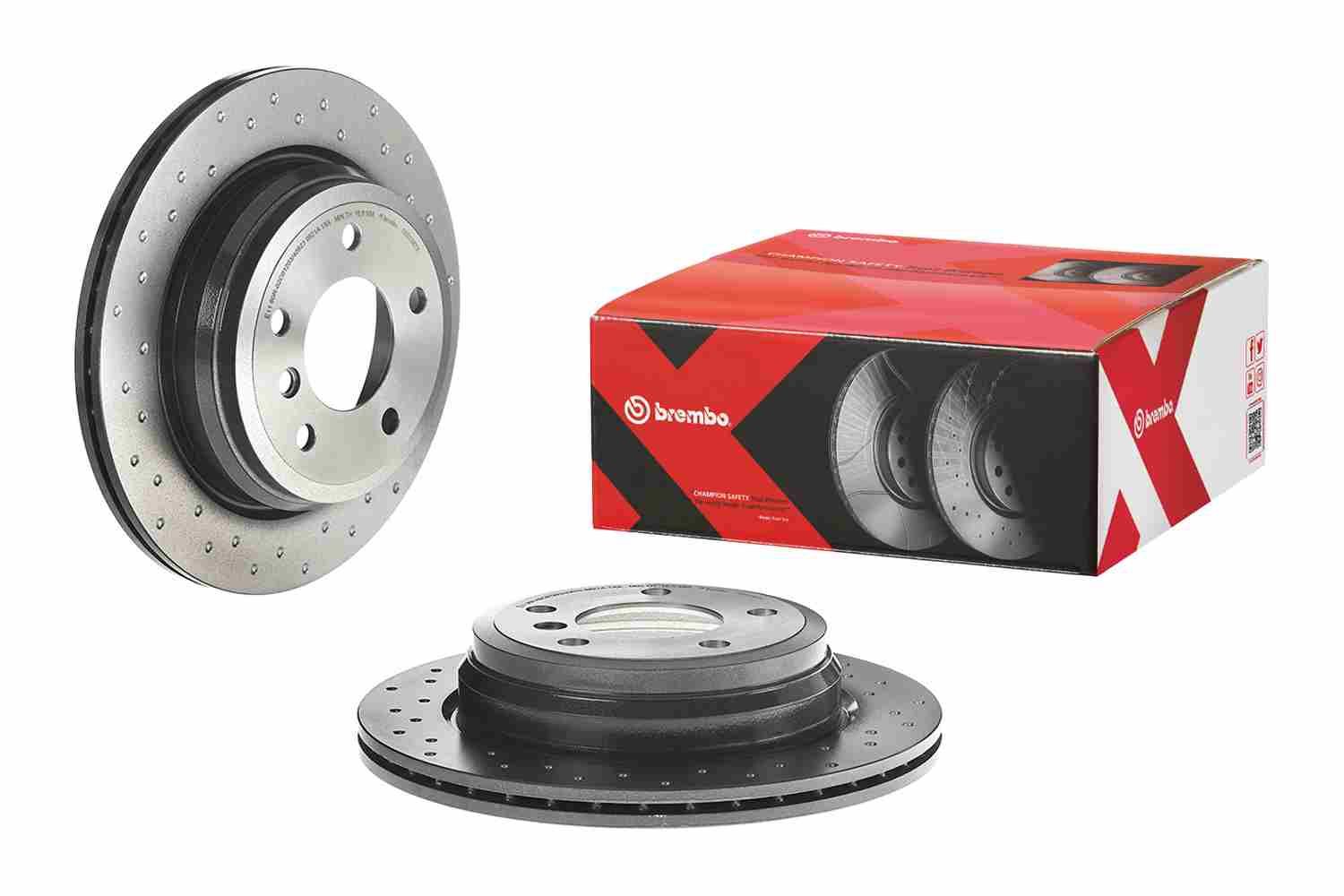 BREMBO 09.B338.2X - Bremsscheibe