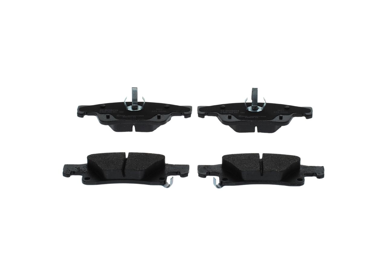 BOSCH 0 986 460 081 - Bremsbelagsatz, Scheibenbremse