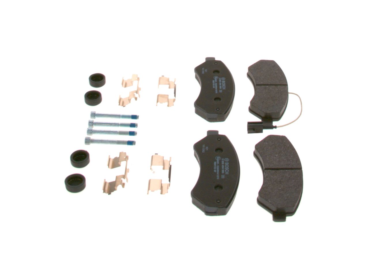 BOSCH 0 986 494 589 - Bremsbelagsatz, Scheibenbremse