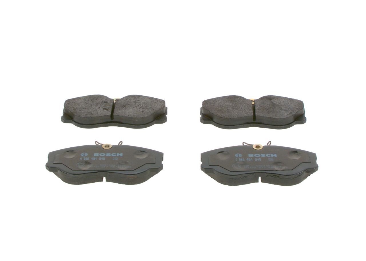 BOSCH 0 986 494 545 - Bremsbelagsatz, Scheibenbremse