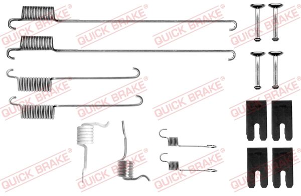 QUICK BRAKE 105-0829 - Zubehörsatz, Bremsbacken