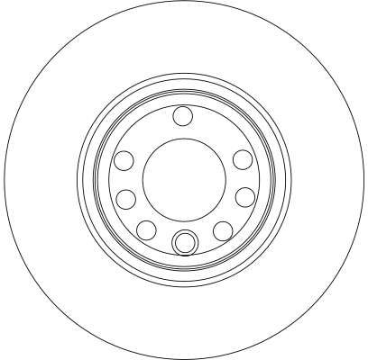 TRW DF4266 - Bremsscheibe