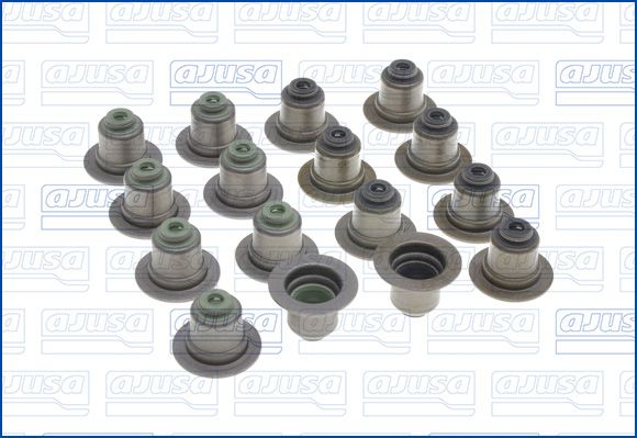 AJUSA 57043100 - Dichtungssatz, Ventilschaft