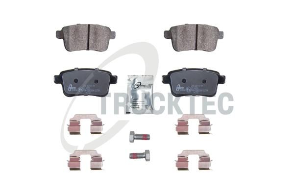 TRUCKTEC AUTOMOTIVE 02.35.448 - Bremsbelagsatz, Scheibenbremse