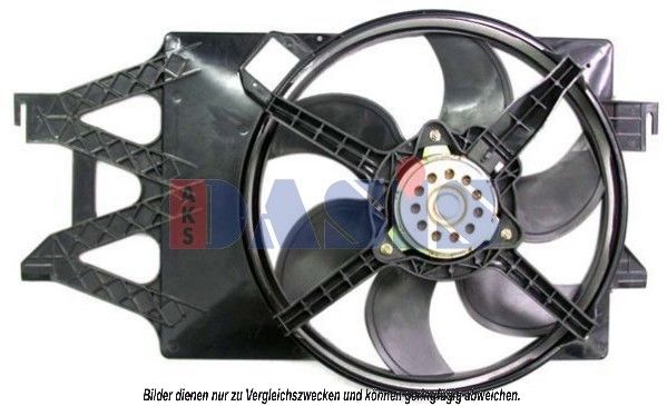 AKS DASIS 098077N - Lüfter, Motorkühlung