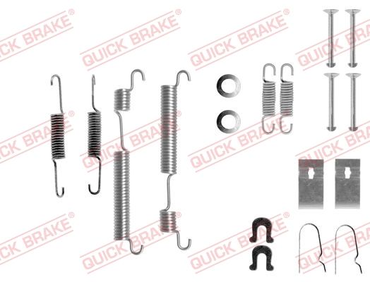 QUICK BRAKE 105-0653 - Zubehörsatz, Bremsbacken