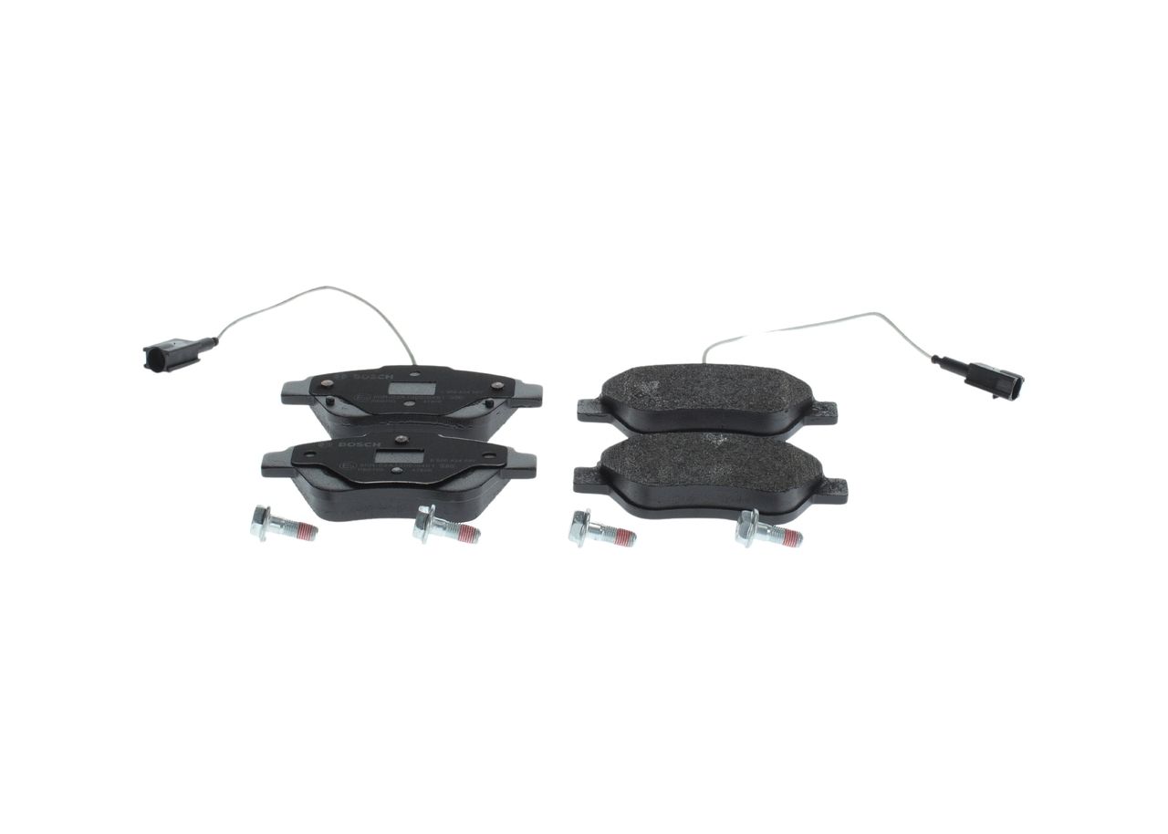 BOSCH 0 986 424 597 - Bremsbelagsatz, Scheibenbremse