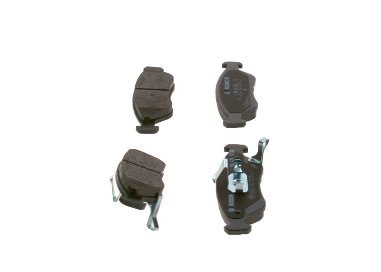 BOSCH 0 986 424 725 - Bremsbelagsatz, Scheibenbremse