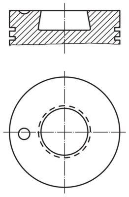 MAHLE 003 21 00 - Kolben