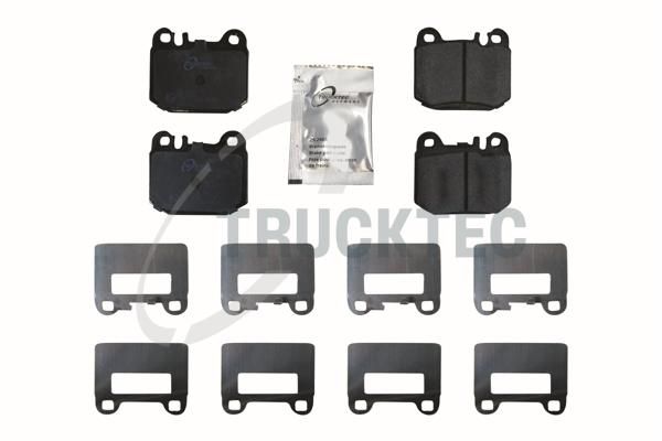 TRUCKTEC AUTOMOTIVE 02.35.142 - Bremsbelagsatz, Scheibenbremse