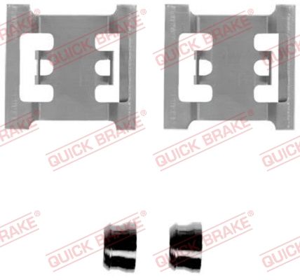 QUICK BRAKE 109-1145 - Zubehörsatz, Scheibenbremsbelag