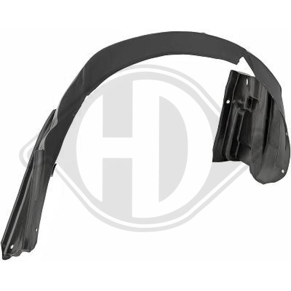 DIEDERICHS 6414016 - Verkleidung, Radhaus