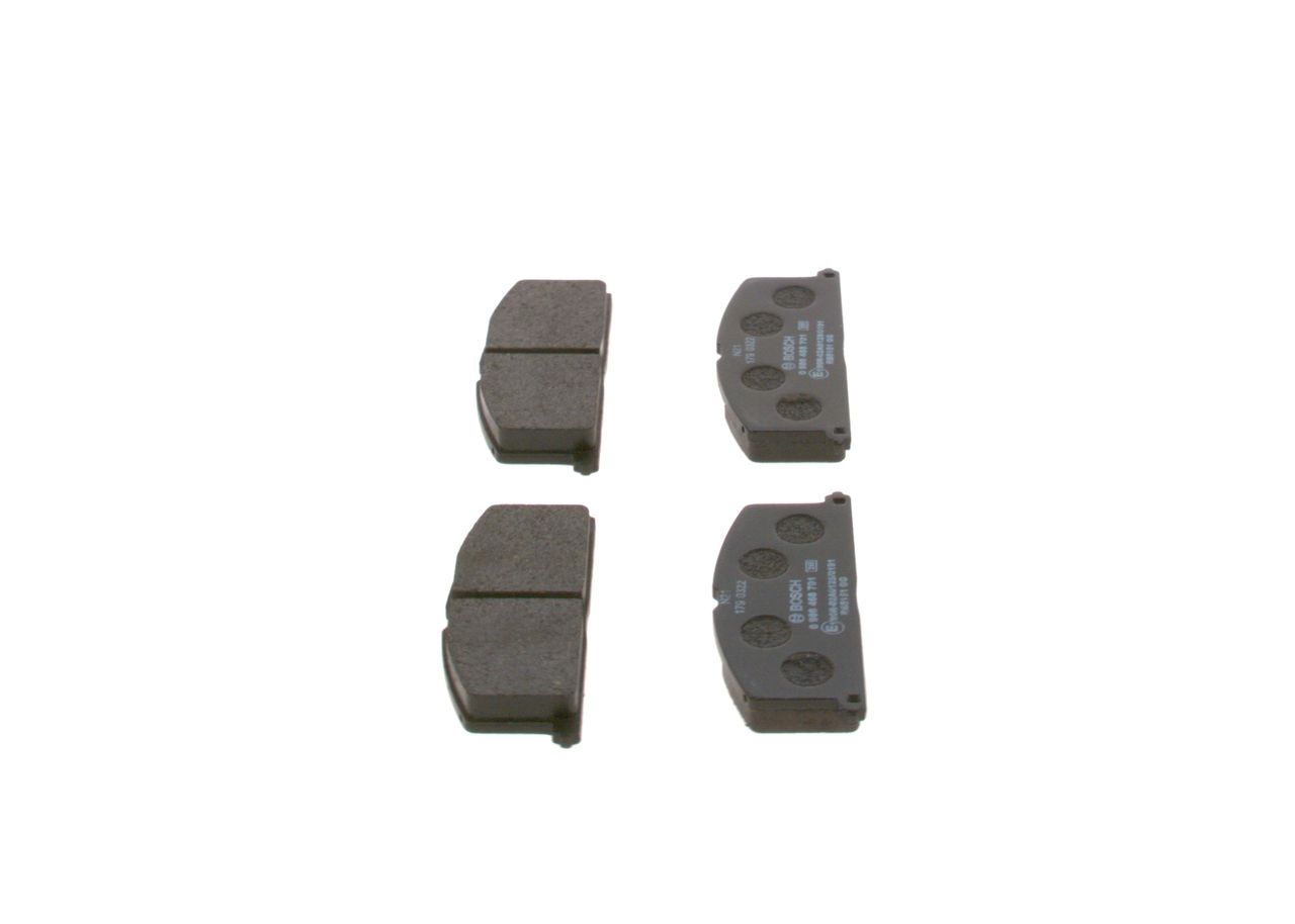 BOSCH 0 986 468 701 - Bremsbelagsatz, Scheibenbremse