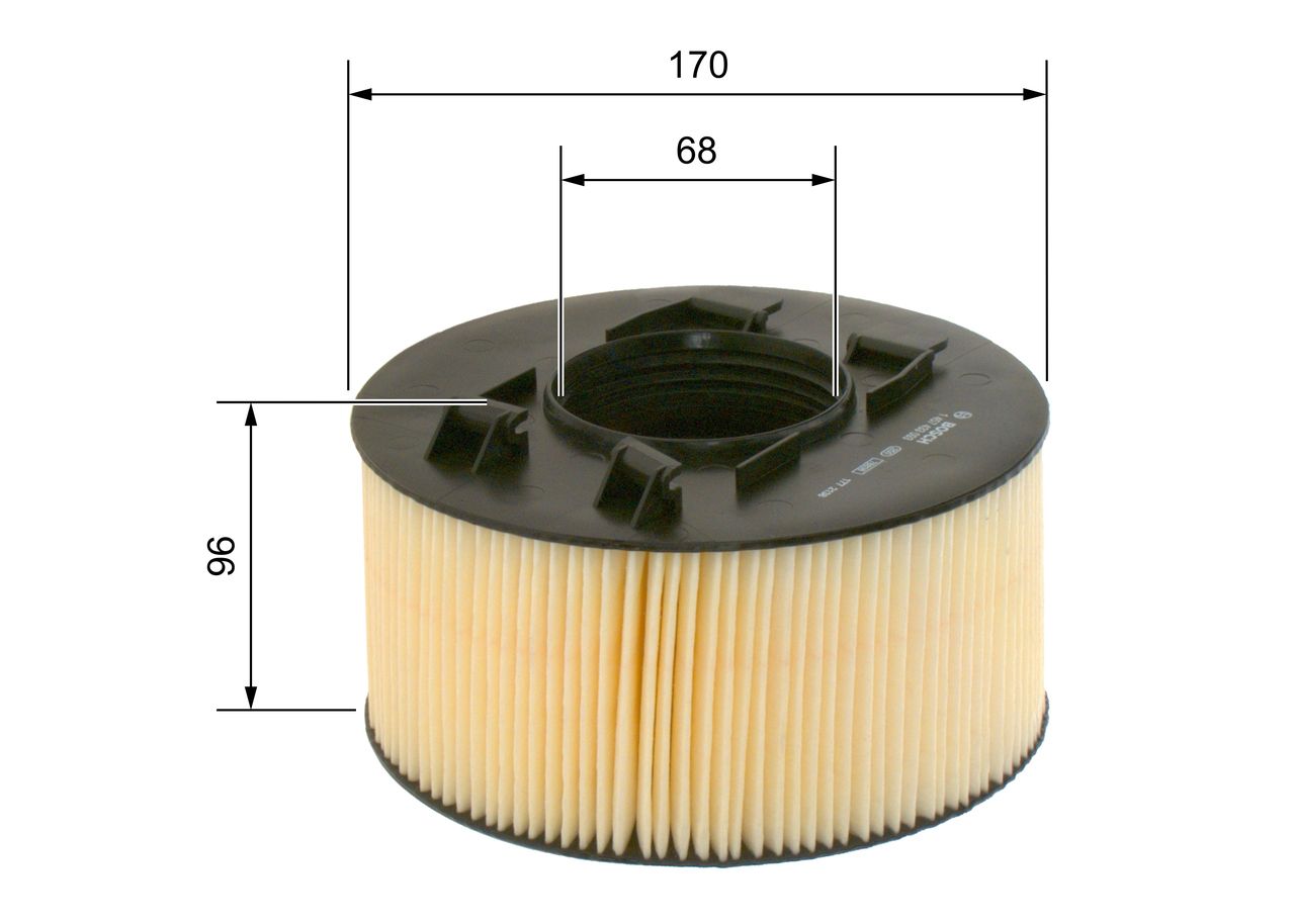 BOSCH 1 457 433 093 - Luftfilter