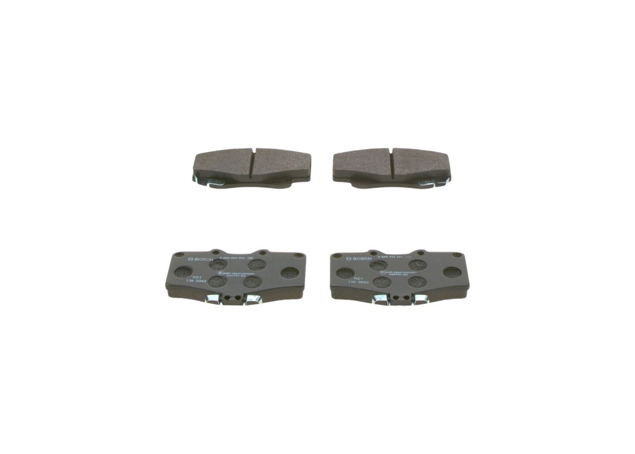 BOSCH 0 986 424 268 - Bremsbelagsatz, Scheibenbremse