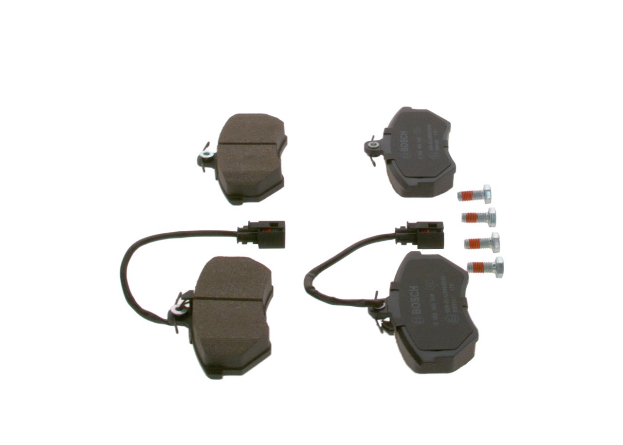 BOSCH 0 986 460 948 - Bremsbelagsatz, Scheibenbremse