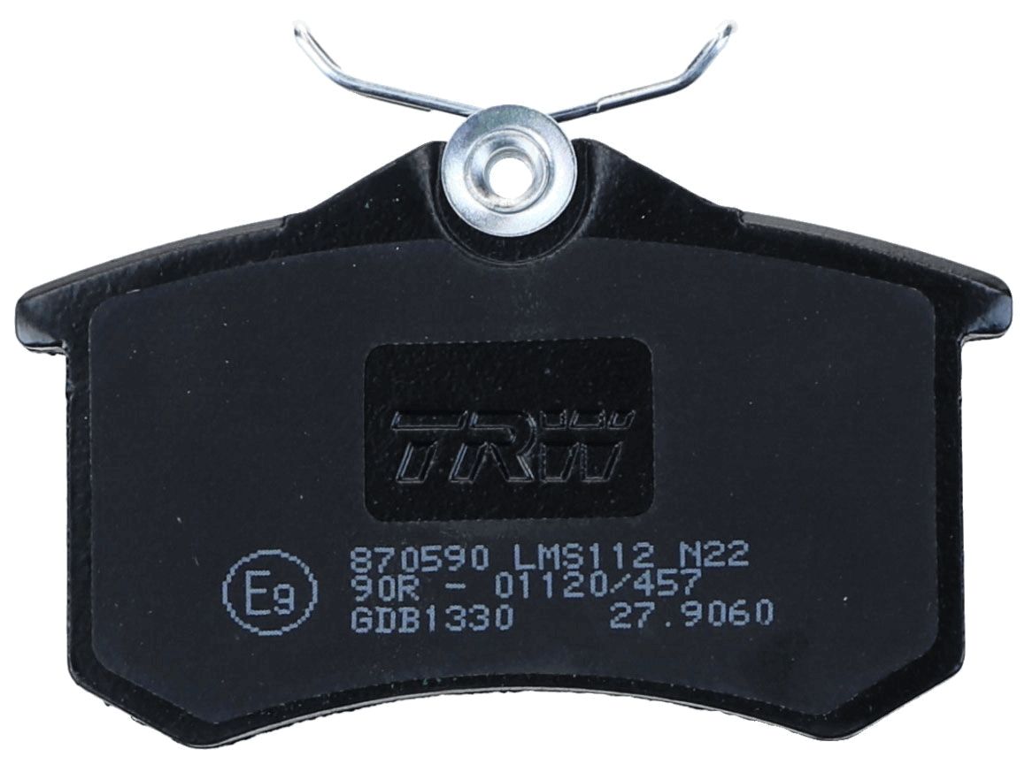 TRW GDB1330 - Bremsbelagsatz, Scheibenbremse