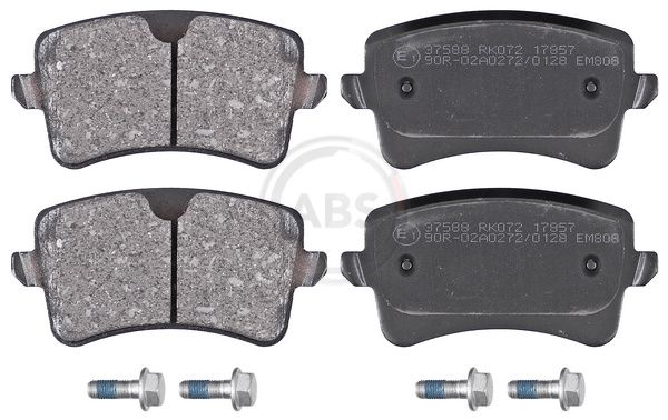 A.B.S. 37588 - Bremsbelagsatz, Scheibenbremse