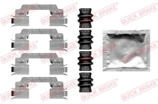 QUICK BRAKE 109-0010 - Zubehörsatz, Scheibenbremsbelag