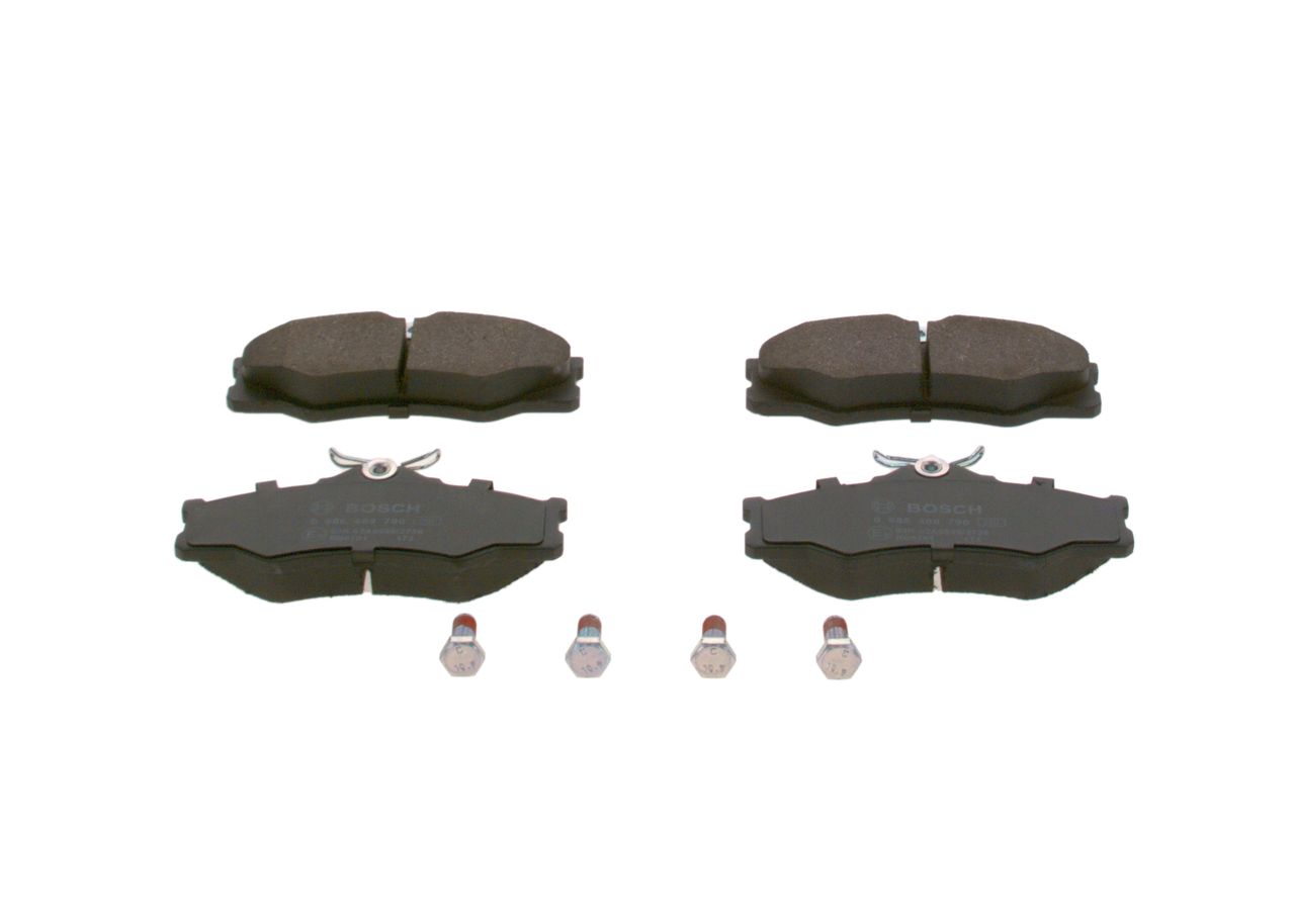 BOSCH 0 986 469 790 - Bremsbelagsatz, Scheibenbremse