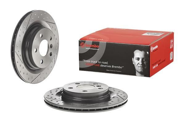 BREMBO 09.C743.21 - Bremsscheibe