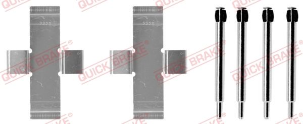 QUICK BRAKE 109-0913 - Zubehörsatz, Scheibenbremsbelag