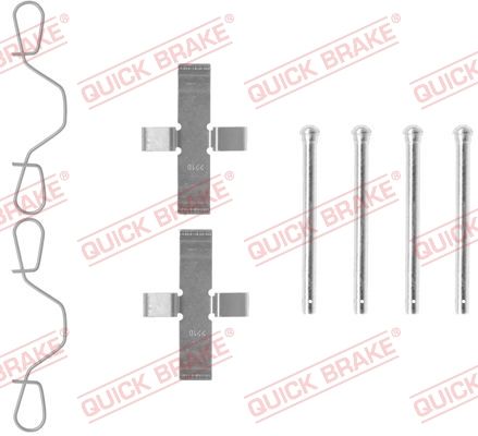 QUICK BRAKE 109-0982 - Zubehörsatz, Scheibenbremsbelag
