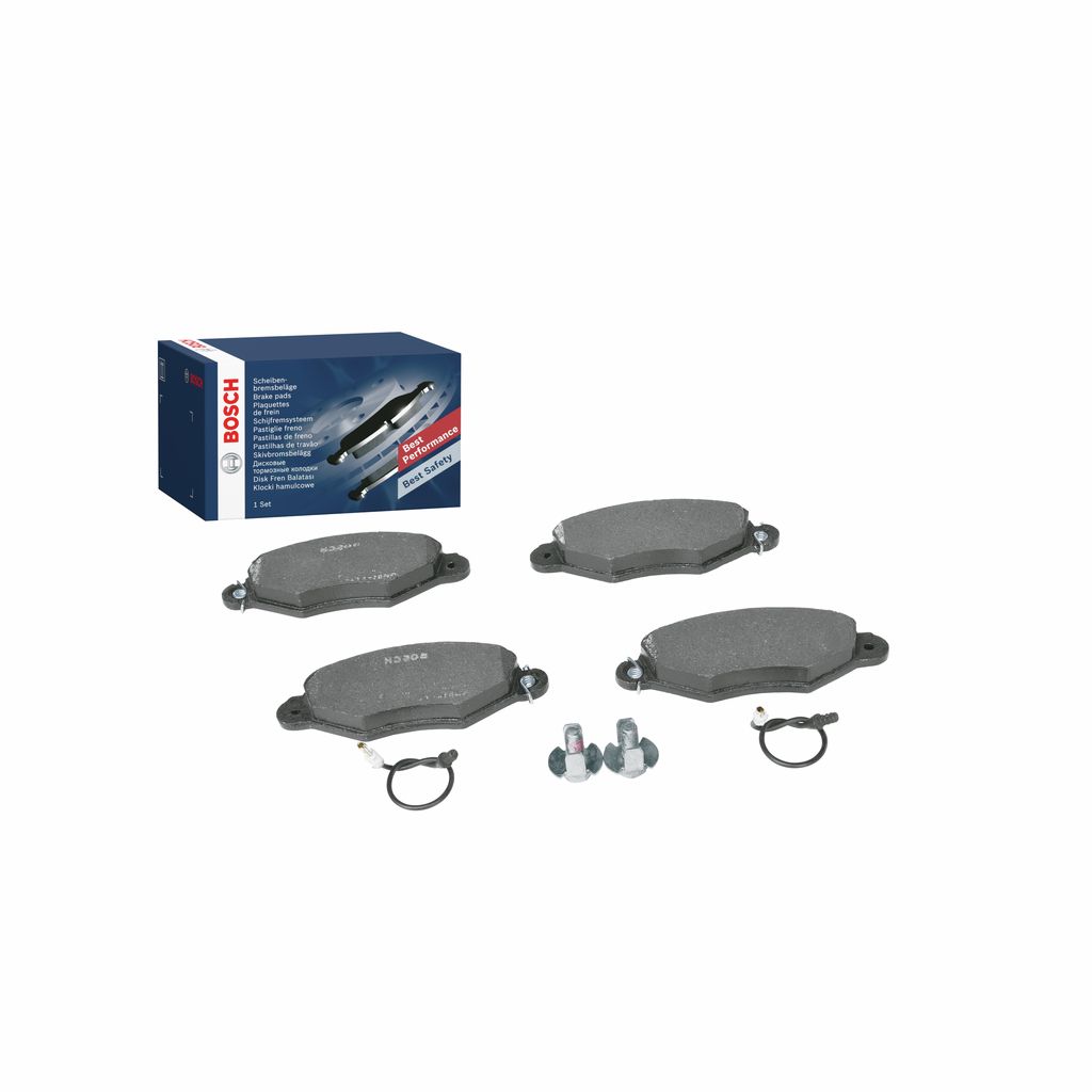 BOSCH 0 986 424 455 - Bremsbelagsatz, Scheibenbremse