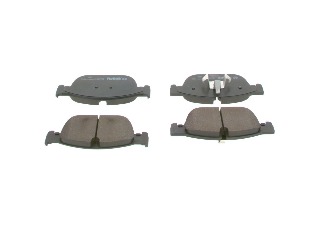 BOSCH 0 986 424 599 - Bremsbelagsatz, Scheibenbremse