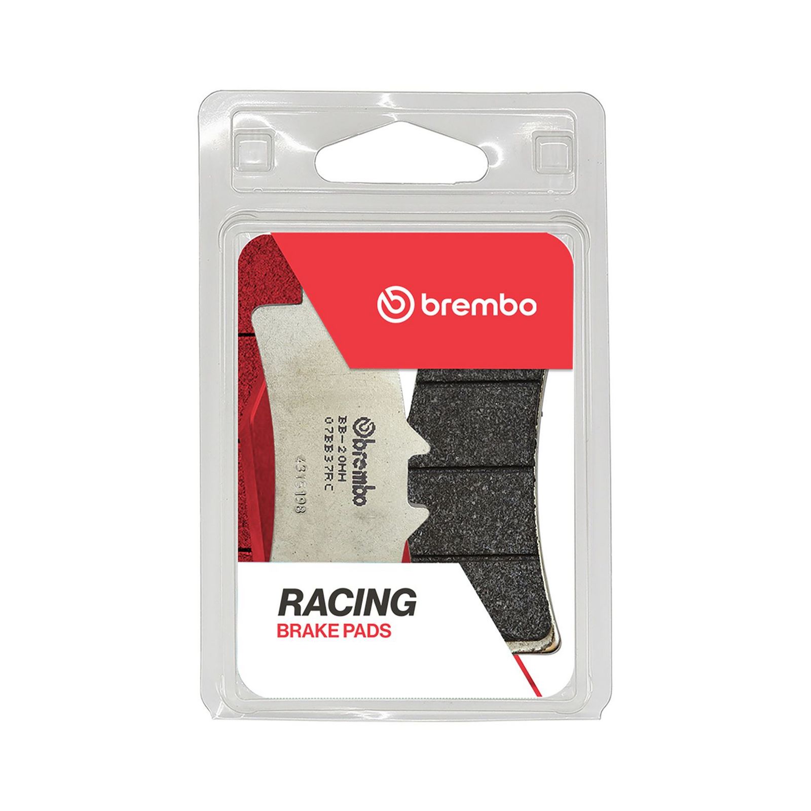 BREMBO 07BB37RC - Bremsbelagsatz, Scheibenbremse