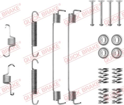 QUICK BRAKE 105-0819 - Zubehörsatz, Bremsbacken