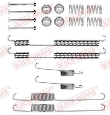 QUICK BRAKE 105-0755 - Zubehörsatz, Bremsbacken