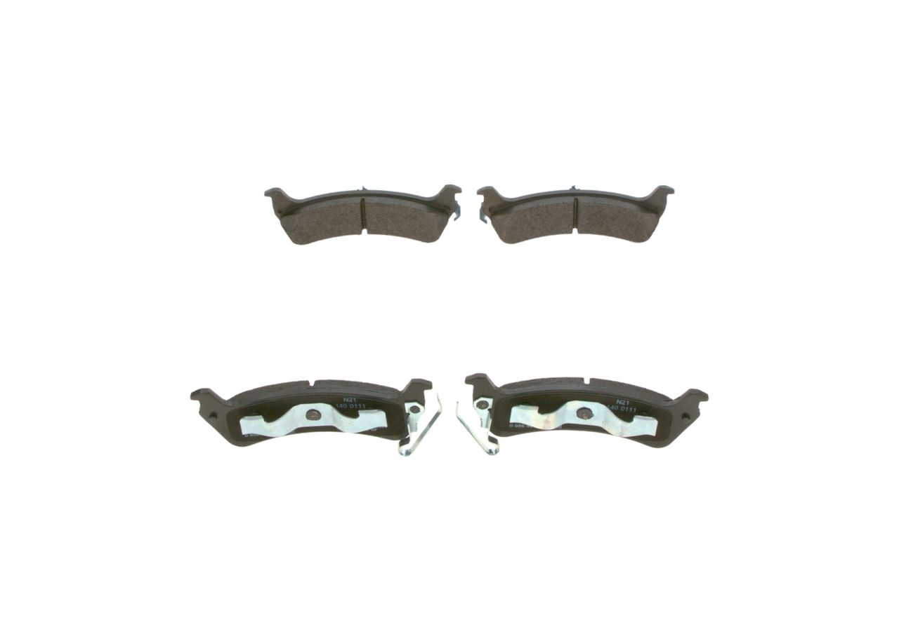 BOSCH 0 986 494 348 - Bremsbelagsatz, Scheibenbremse