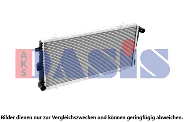AKS DASIS 020047N - Kühler, Motorkühlung