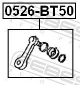FEBEST 0526-BT50 - Lenkstockhebel