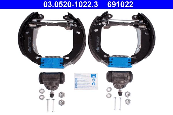 ATE 03.0520-1022.3 - Bremsbackensatz
