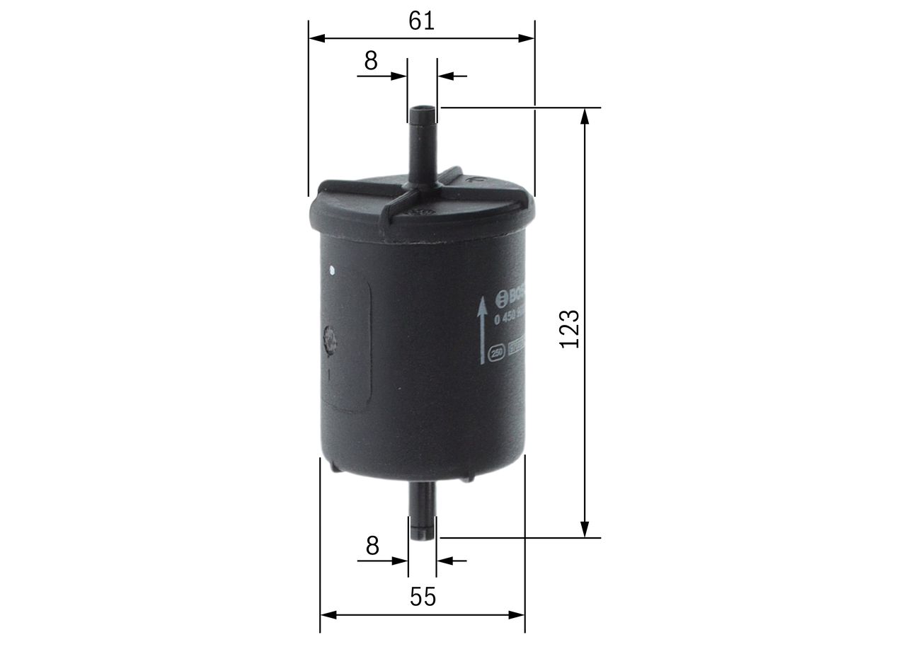 BOSCH 0 450 902 151 - Kraftstofffilter
