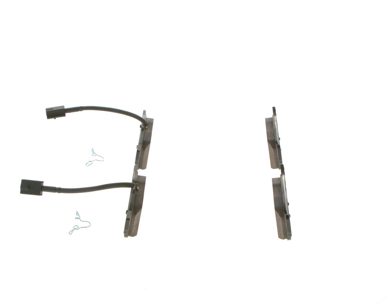BOSCH 0 986 424 848 - Bremsbelagsatz, Scheibenbremse